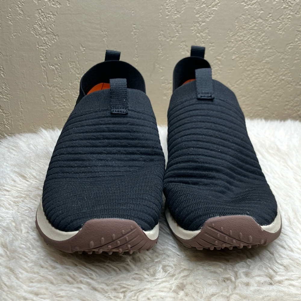 Merrell Range Black Slip-On Mens Shoes